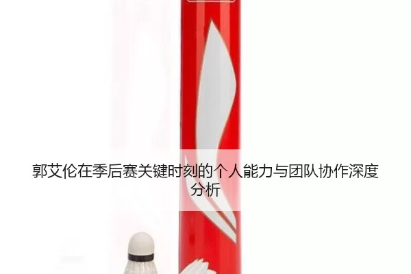 郭艾伦在季后赛关键时刻的个人能力与团队协作深度分析