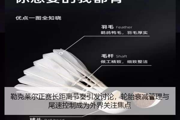 勒克莱尔正赛长距离节奏引发讨论，轮胎衰减管理与尾速控制成为外界关注焦点